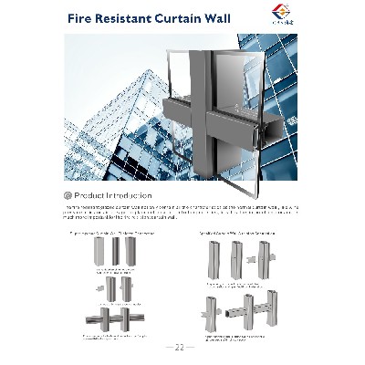 Fire Resistant Curtain Wall